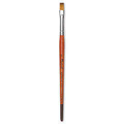 Raphael Golden Kaerell Brush - Flat, Short Handle, Size 6