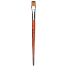 Raphael Golden Kaerell Brush - Flat, Short Handle, Size 10