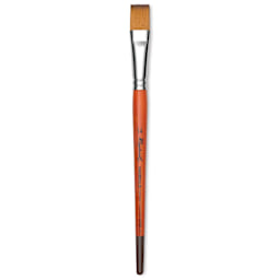 Raphael Golden Kaerell Brush - Flat, Short Handle, Size 14
