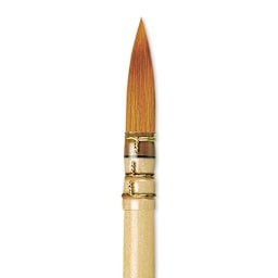 Da Vinci Cosmotop Spin Brush - Quill, Short Handle, Size 2 close up