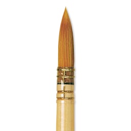 Da Vinci Cosmotop Spin Brush - Quill, Short Handle, Size 5 close up