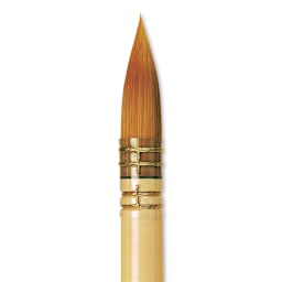 Da Vinci Artist Brush Set - Closeup of Size 6 Quill brush shown
