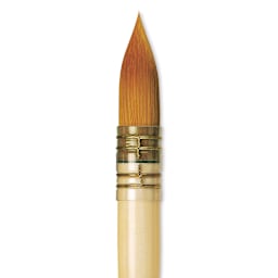 Da Vinci Cosmotop Spin Brush - Quill, Short Handle, Size 8 close up