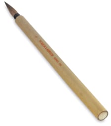 Winsor & Newton Bamboo Brush - Angled view of single brush