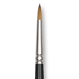 Winsor & Newton Series 7 Kolinsky Sable Brush - Miniature Round, Size 5 close-up