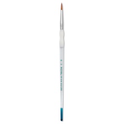 Royal & Langnickel Soft Grip Synthetic Sable Brushes - Round, Short Handle, Size 3