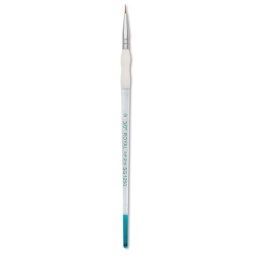Royal & Langnickel Soft Grip Synthetic Sable Brushes - Detail, Short Handle, Size 3/0