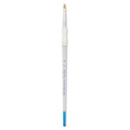 Royal & Langnickel Soft Grip Golden Taklon Brush - Shader, Short Handle, Size 2