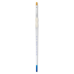 Royal & Langnickel Soft Grip Golden Taklon Brush - Shader, Short Handle, Size 6