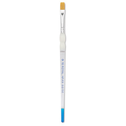 Royal & Langnickel Soft Grip Golden Taklon Brush - Shader, Short Handle, Size 10
