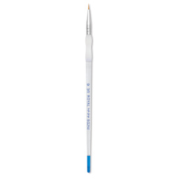 Royal & Langnickel Soft Grip Golden Taklon Brush - Round, Short Handle, Size 3/0