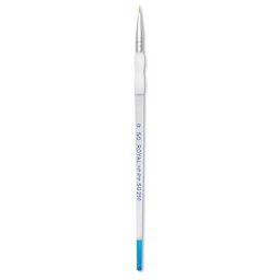 Royal & Langnickel Soft Grip Golden Taklon Brush - Round, Short Handle, Size 5/0