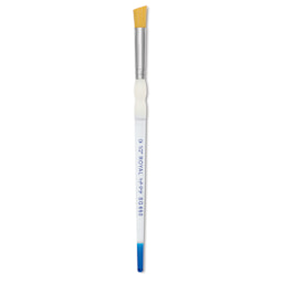 Royal & Langnickel Soft Grip Golden Taklon Brush - Deerfoot, Short Handle, Size 1/2"