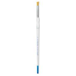 Royal & Langnickel Soft Grip Golden Taklon Brush - Deerfoot, Short Handle, Size 1/4"