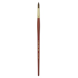 Blick Master Kolinsky Sable Brush - Round, Long Handle, Size 12