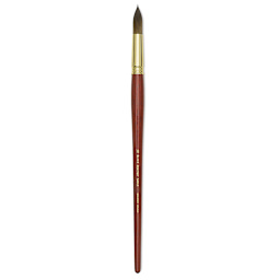 Blick Master Kolinsky Sable Brush - Round, Long Handle, Size 18