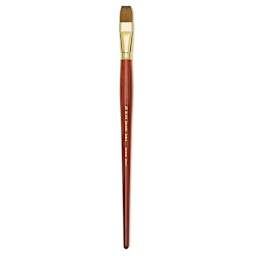 Blick Master Kolinsky Sable Brush - Bright, Long Handle, Size 18
