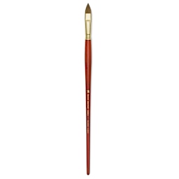 Blick Master Kolinsky Sable Brush - Filbert, Long Handle, Size 14