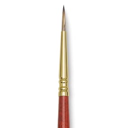 Blick Master Synthetic Brush - Round, Long Handle, Size 2, close-up