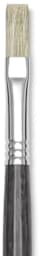Blick Studio Bristle Brushes - Closeup of single Flat brush