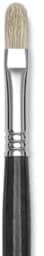 Blick Studio Bristle Brushes - Closeup of single Filbert brush