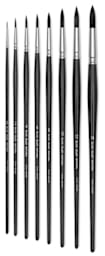 Blick Studio Fitch Brushes - All sizes of Round Brush shown
