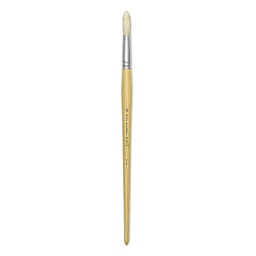 Blick Academic Bristle Brush - Round, Long Handle, Size 16