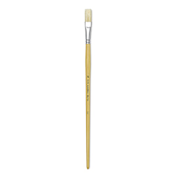 Blick Academic Bristle Brush - Flat, Long Handle, Size 16