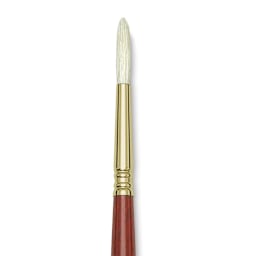 Blick Master Bristle Brush - Round, Long Handle, Size 8 close up