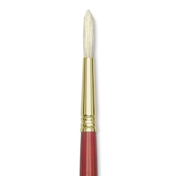 Blick Master Bristle Brush - Round, Long Handle, Size 10 close up