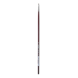 Da Vinci Black Sable Brush - Bright, Long Handle, Size 0