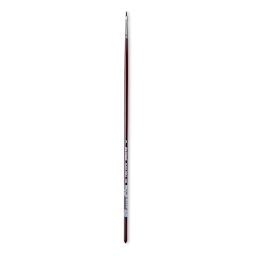 Da Vinci Black Sable Brush - Bright, Long Handle, Size 1