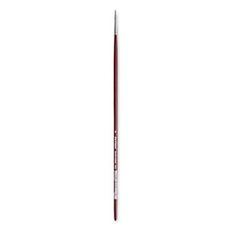 Da Vinci Black Sable Brush - Regular Filbert, Long Handle, Size 0