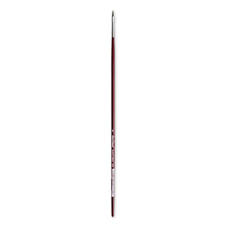 Da Vinci Black Sable Brush - Regular Filbert, Long Handle, Size 2