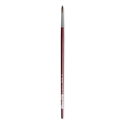 Da Vinci Black Sable Brush - Round, Long Handle, Size 16