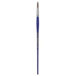 Blick Scholastic Ox Hair Brush - Round, Long Handle, Size 12