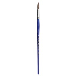 Blick Scholastic Ox Hair Brush - Round, Long Handle, Size 14