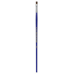 Blick Scholastic Red Sable Brush - Bright, Long Handle, Size 8