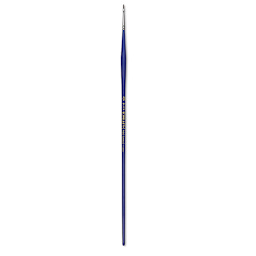 Blick Scholastic Red Sable Brush - Filbert, Long Handle, Size 0