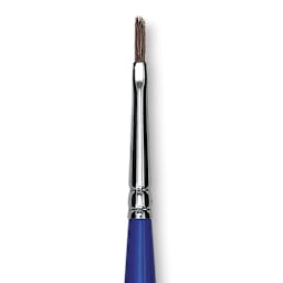 Blick Scholastic Red Sable Brush - Filbert, Long Handle, Size 2