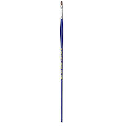 Blick Scholastic Red Sable Brush - Filbert, Long Handle, Size 6