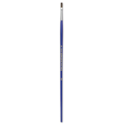 Blick Scholastic Red Sable Brush - Flat, Long Handle, Size 6