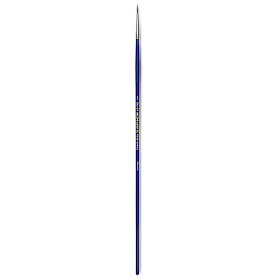 Blick Scholastic Red Sable Brush - Round, Long Handle, Size 1
