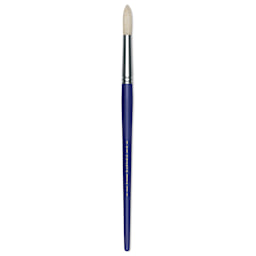 Blick Scholastic White Bristle Brush - Round, Size 18