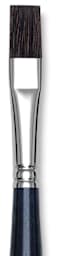 Cosmotop Sable Mix B Brushes - Closeup of Flat Wash Brush