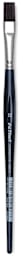 Cosmotop Sable Mix B Brushes - Flat Wash Brush shown upright