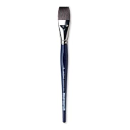 Da Vinci Sable Mix Brush - Flat Wash, Short Handle, Size 24