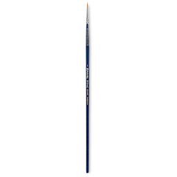 Escoda Optimo Kolinsky Sable Brush - Pointed Round, Long Handle, Size 1
