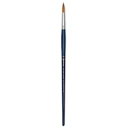 Escoda Optimo Kolinsky Sable Brush - Pointed Round, Long Handle, Size 12