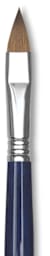 Escoda Optimo Kolinsky Sable Oil Brushes - Closeup of Filbert Brush